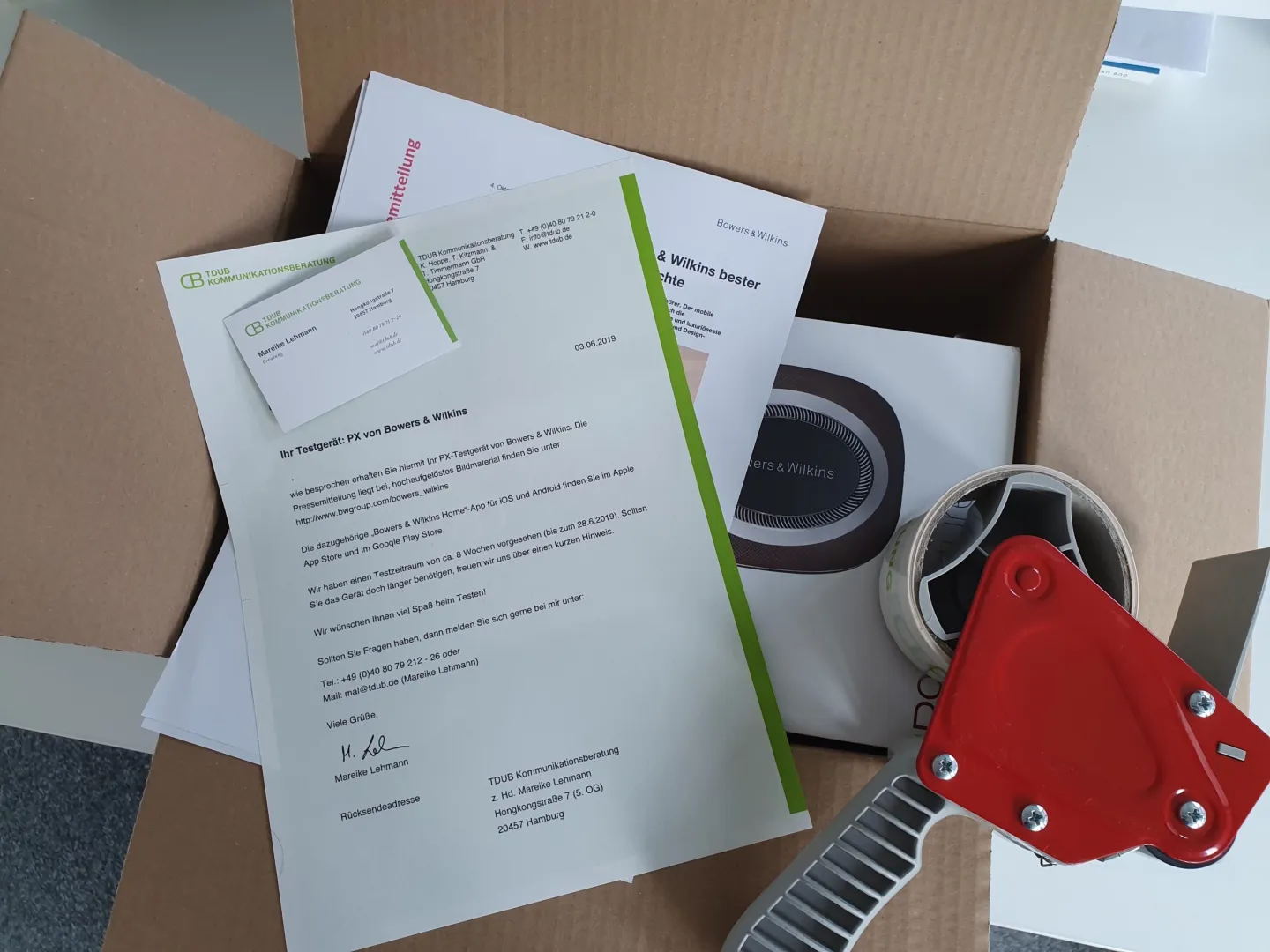 Testgerätemanagement in der Produkt-PR
